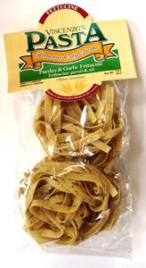 Vincenzo's Pasta- Parsley & Garlic Fettuccine Pasta Product Image